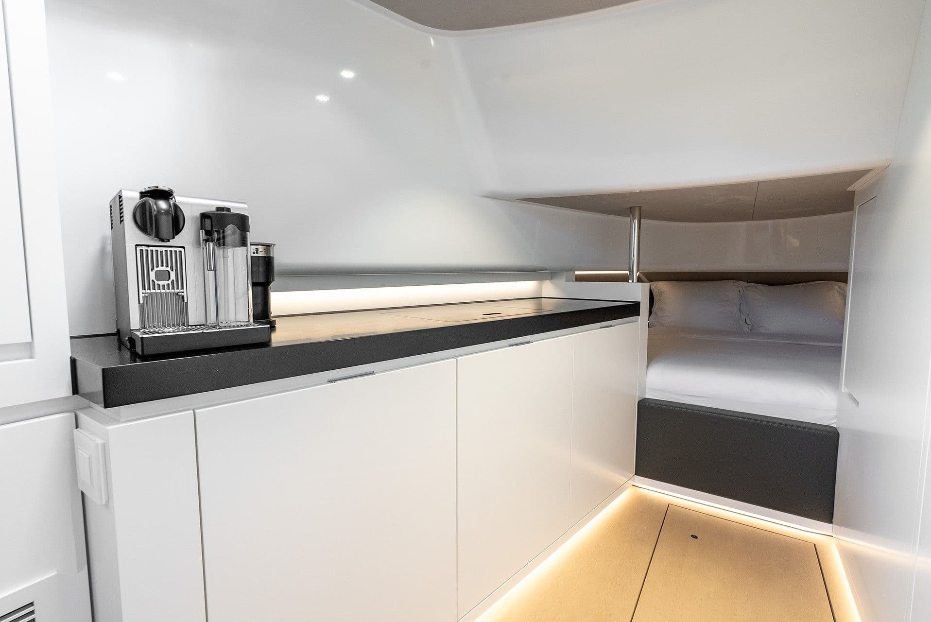 Wajer 55 S interior galley