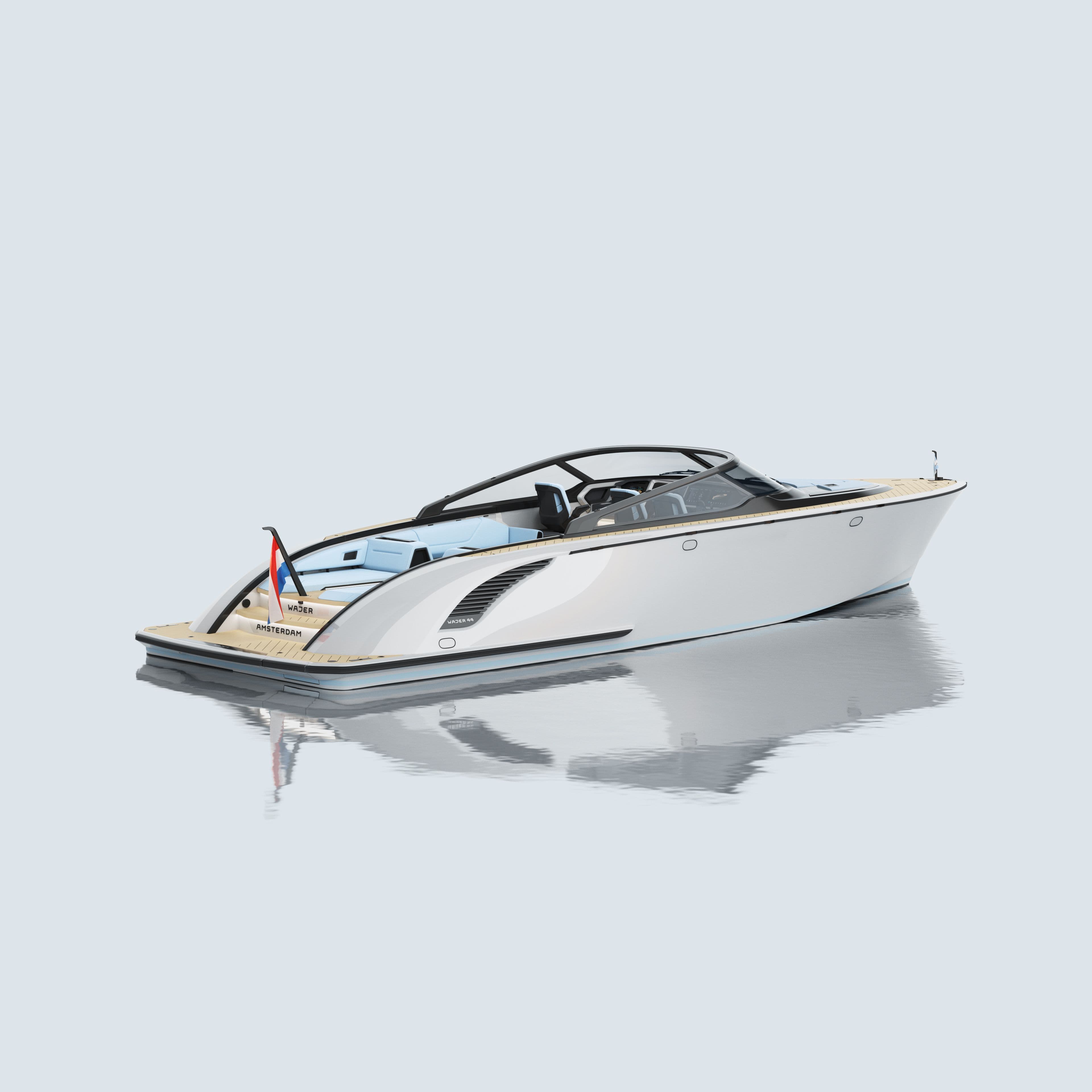 Wajer 44 scroll animation configurator color white