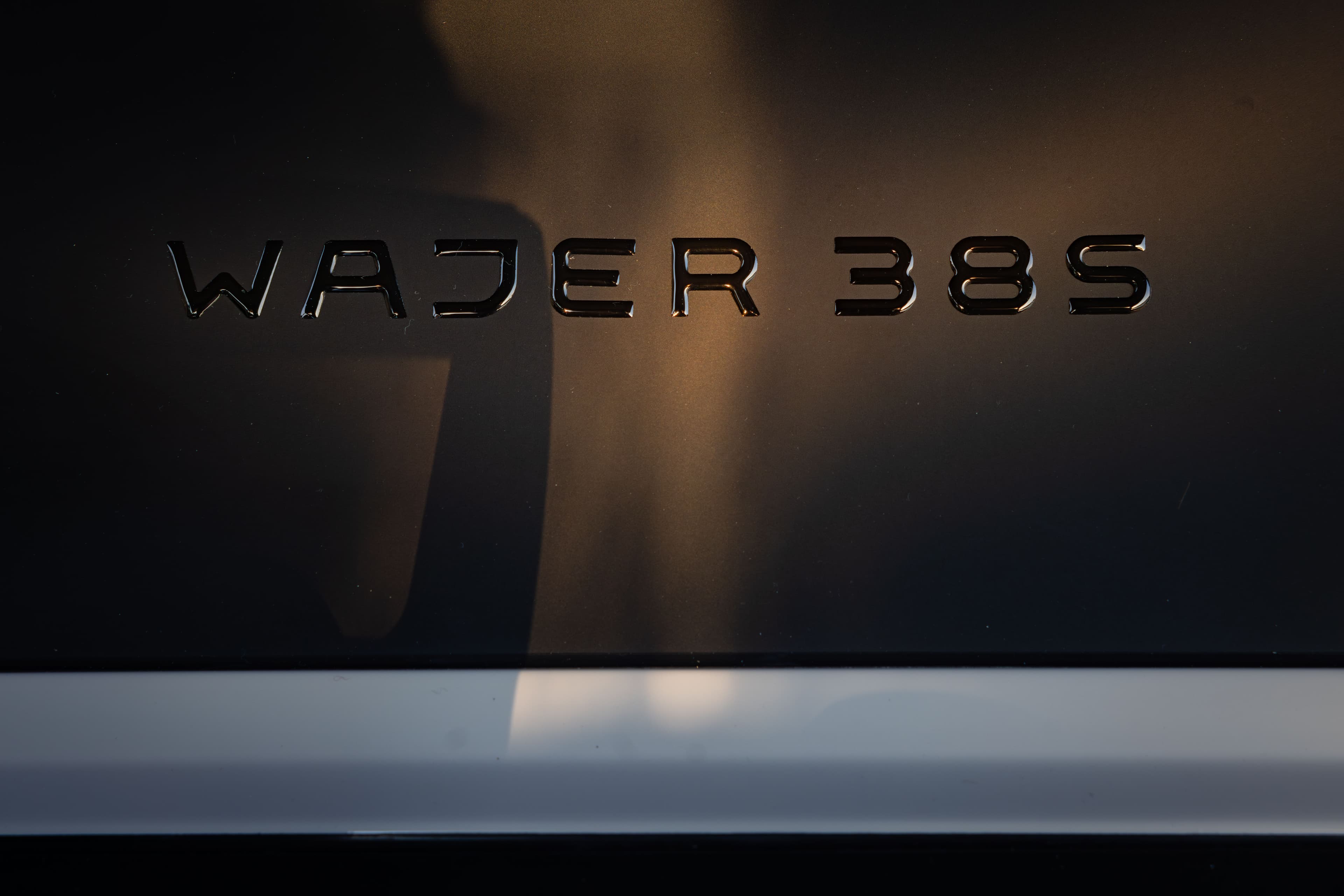 Wajer 38 S cockpit decal sticker logo