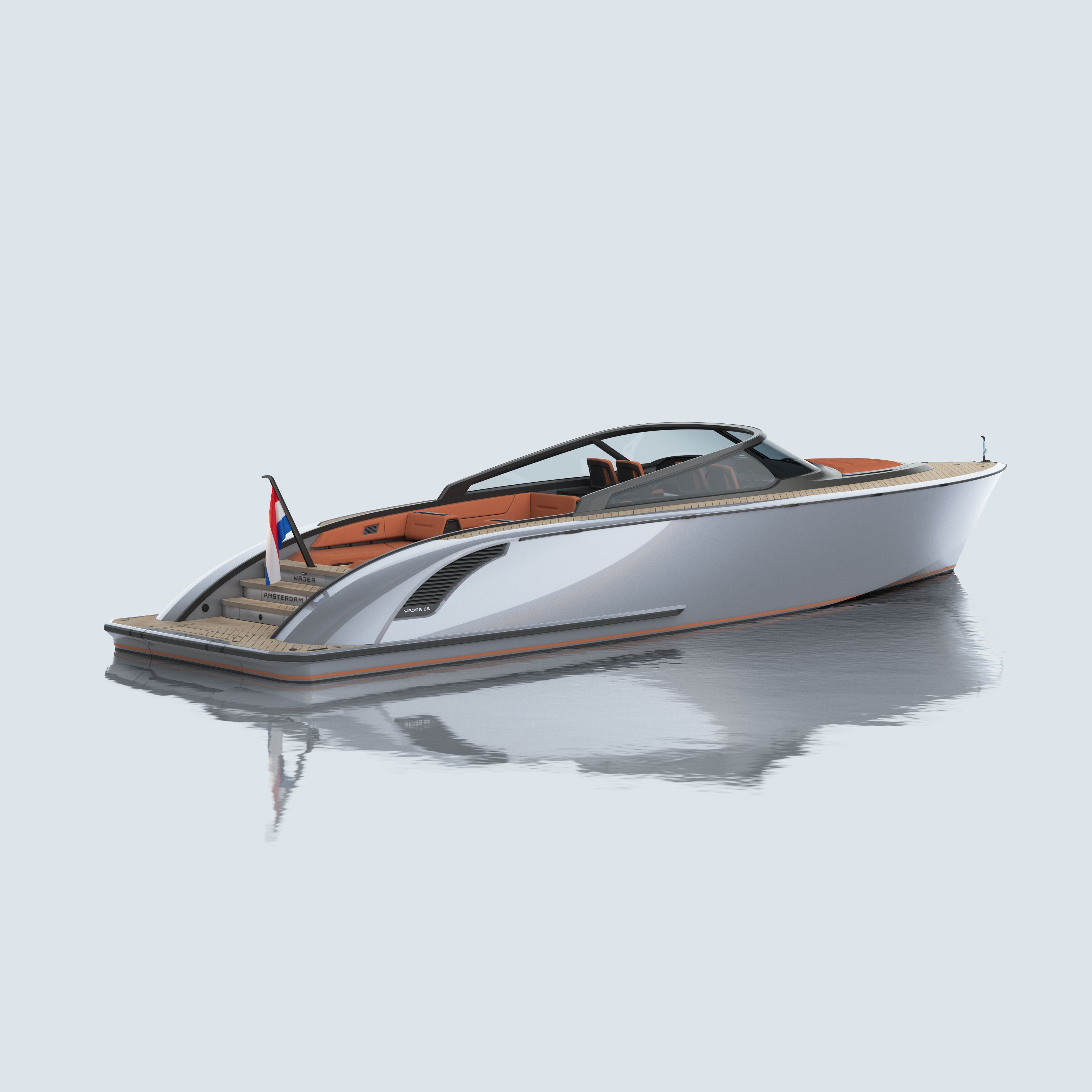 Wajer 55 Silver Colorway