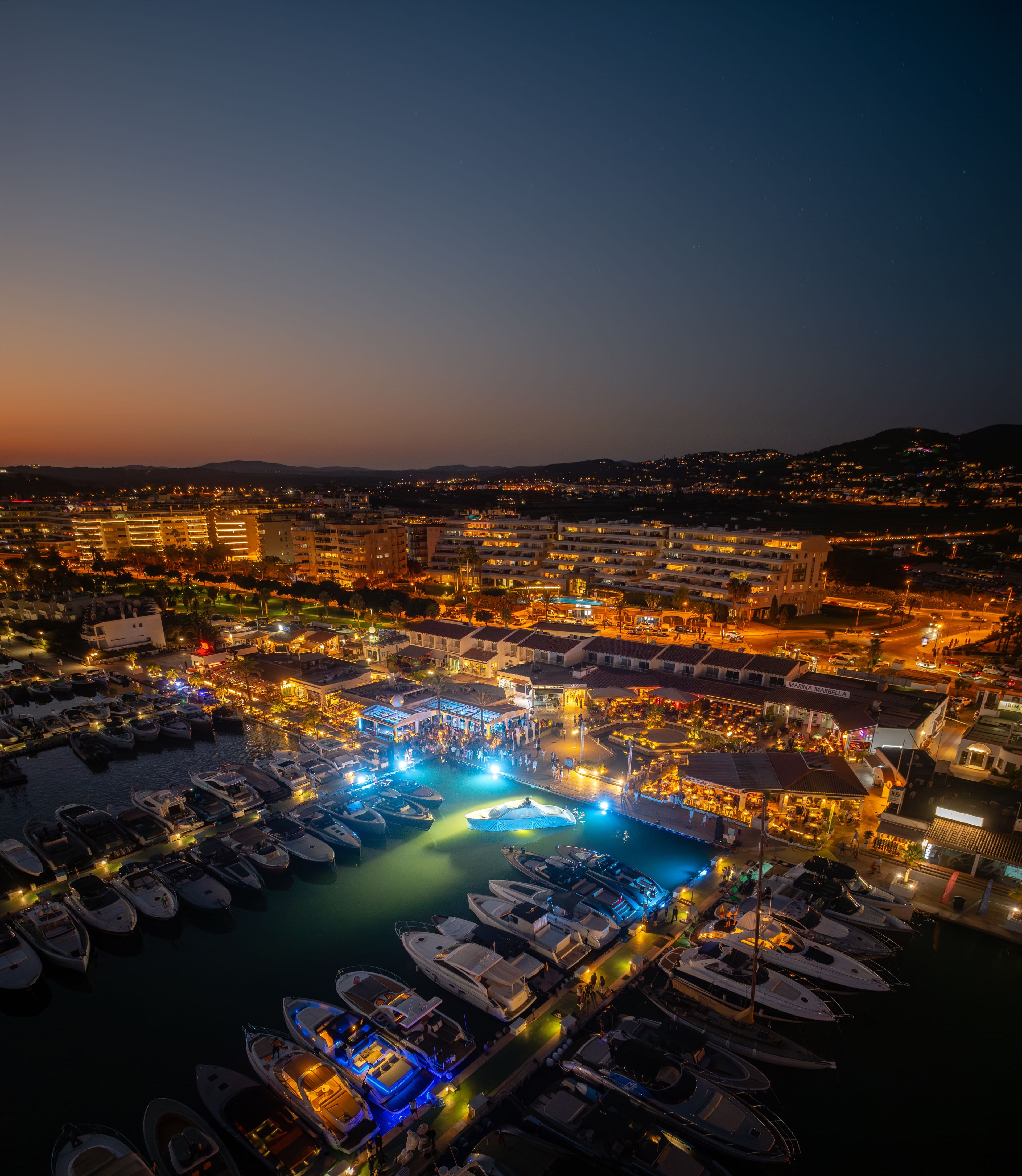 Wajer ibiza by night 44 s reveal party marina marbella