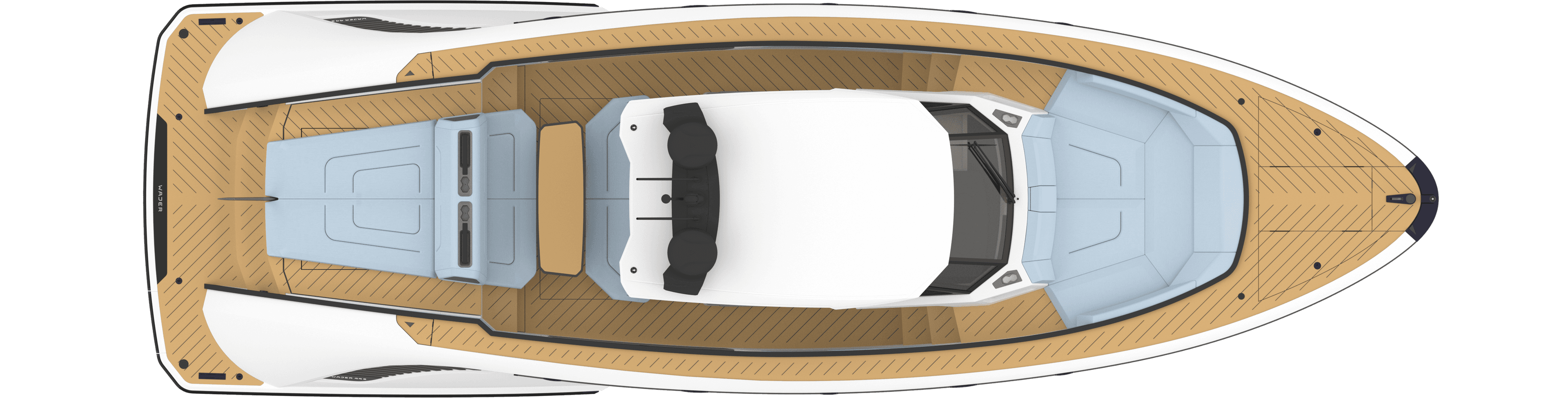 Wajer 44S general arrangement top view horizontal right