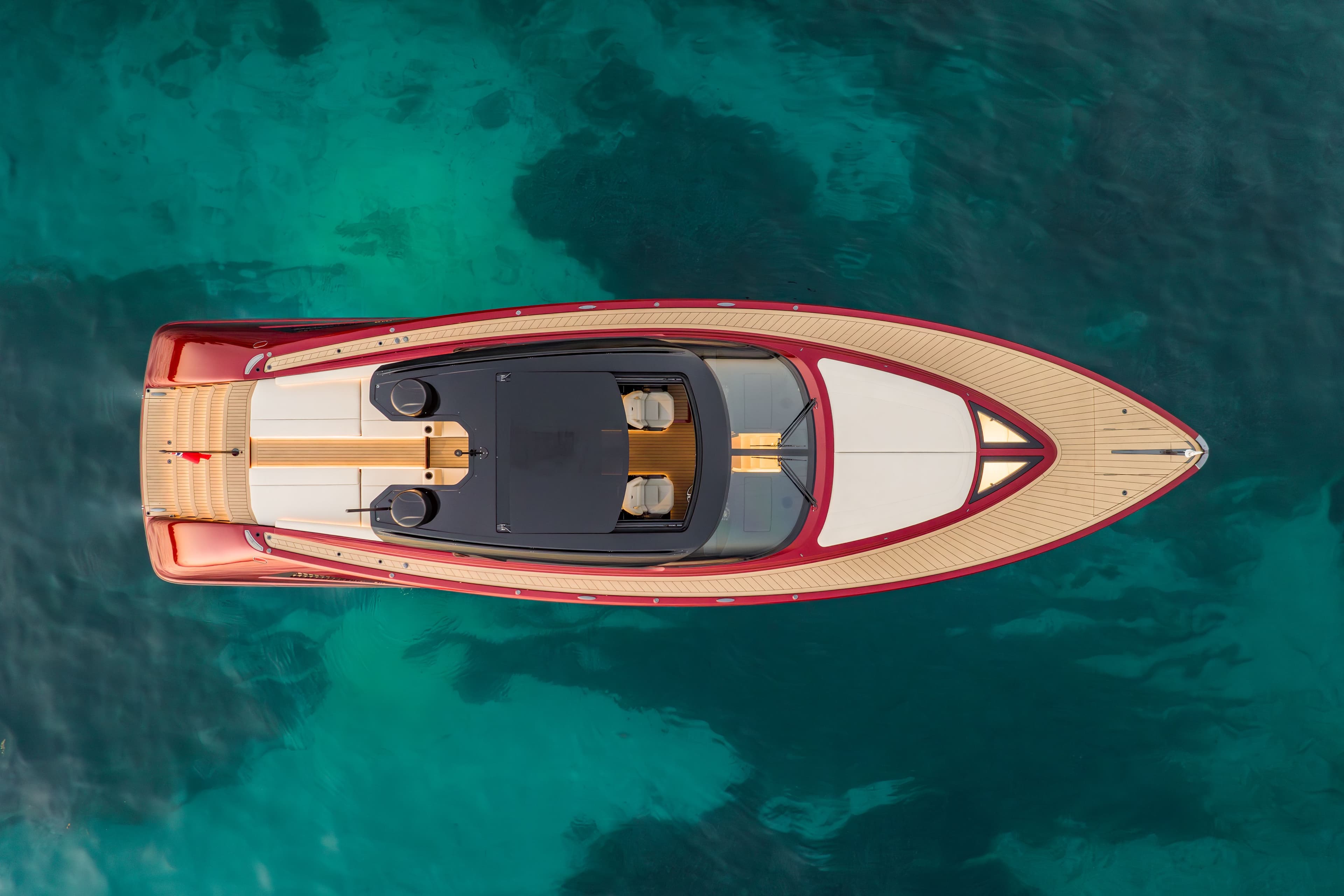 Wajer 55 HT Paja One drone topshot horizontal right